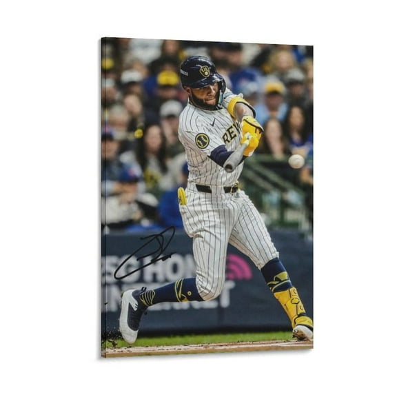 Jackson Chourio Canvas Poster Print Photo Art Painting Canvas Poster Home Decorative Bedroom Modern Decor Posters Gifts 24x36inch(60x90cm)