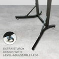thumbnail image 3 of RaxGo Bike Storage Rack, 2 Bicycle Garage Stand, Freestanding, Adjustable Hooks Universal, 3 of 6