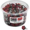 thumbnail image 2 of Red Motorcycle Bulk Tub of Mini Licese Plate Reflector, 150 Piece, 2 of 2