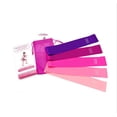 thumbnail image 3 of Banda de fitness, [juego de 5] bandas de resistencia con instrucciones de ejercicios y bolsa de transporte, bandas deportivas de látex natural para desarrollar músculos, rehabilitación, pilates,, 3 of 8