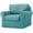 Blue, variant on Eurhowing Velvet Sofa Slipcover, Pet-Friendly Stretch Couch Cover with Non-Slip Bottom & Cushion Covers, Washable Furniture Protector for Armchair, Dark Gray