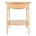 thumbnail image 5 of Winsome Claire Curved Nightstand, Accent Table, Natural Finish, 5 of 11