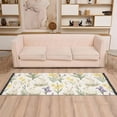thumbnail image 2 of Yayeee Runner Rug for Bedroom 2'x6' Machine Washable Hallway Non Slip Mat, Floral Rabbit, 2 of 8