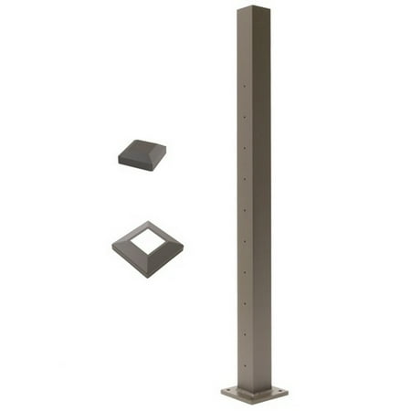 

Deckorators Cable Rail Line Post Kit Bronze 39 in.
