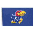 thumbnail image 1 of QIFEIHA Kansas Jayhawks Flag 3x5 Feet Banner Flag, 1 of 3