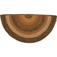 thumbnail image 3 of VHC Brands Kettle Grove Jute Rectangular Rug 36x60 Country Braided Flooring, Caramel Brown, 3 of 11