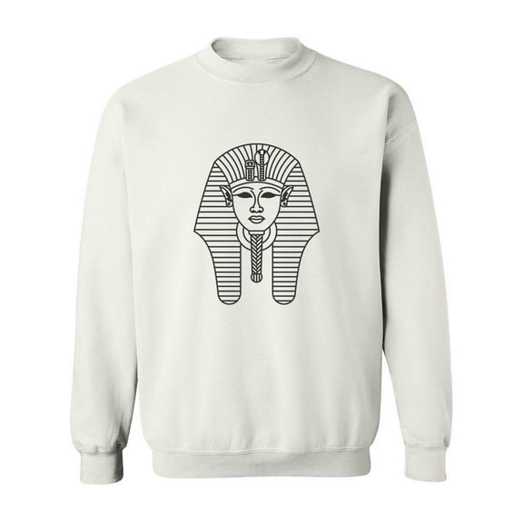 Egypt Pharaoh Sweatshirt Men -Image by Shutterstock, Male Large