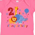 thumbnail image 4 of Inktastic Safari 2nd Birthday Boys or Girls Baby Bodysuit, 4 of 5
