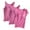 Hot Pink, variant on QUNYINEY Crewneck Tank Tops for Women Solid Camisole Sleeveless Casual Undershirts Loose 3pc Built In Pads Tank Tops