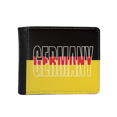 thumbnail image 1 of Drapeau Allemagne Nom Flip Fold Simili Cuir Portefeuille Porte-Cartes Multifonctions, 1 of 4
