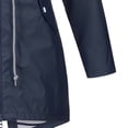thumbnail image 2 of Veste de Voyage Coupe-Vent Doublée Imperméable Imperméable à Manches Longues pour Femmes Jaune 3XL, 2 of 3