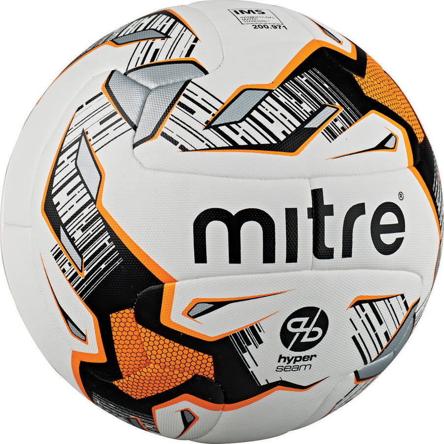 Mitre Ultimatch White/Yellow mixed Footballs Plus FREE Mesh Bag 2018 