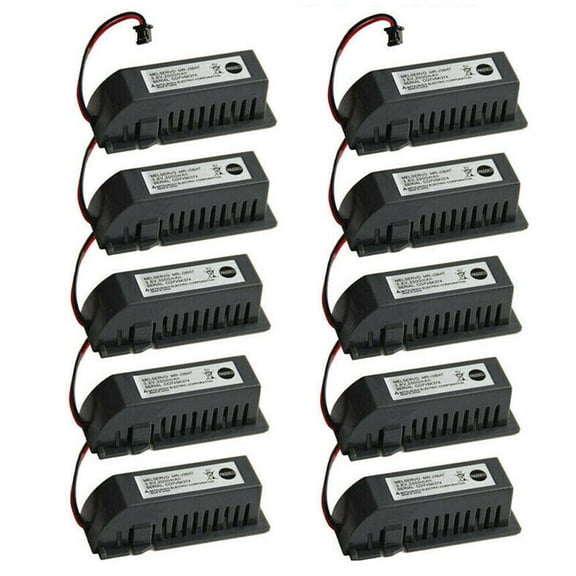 PROTOW 10Pcs MR-J3BAT PLC Battery 3.6V 2000mAh For Mitsubishi MELSERVO MR-J3 w/Plug with Plug