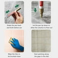 thumbnail image 3 of Grout Tile Pen for Bathroom and Kitchen - Permanent Marker to Restore, Clean, and Color Grout Lines - All-Natural Formula for Long-Lasting Protection, 3 of 9