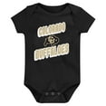 thumbnail image 2 of Newborn Black Colorado Buffaloes Sunday Comics 3-Pack Bodysuit Set, 2 of 4
