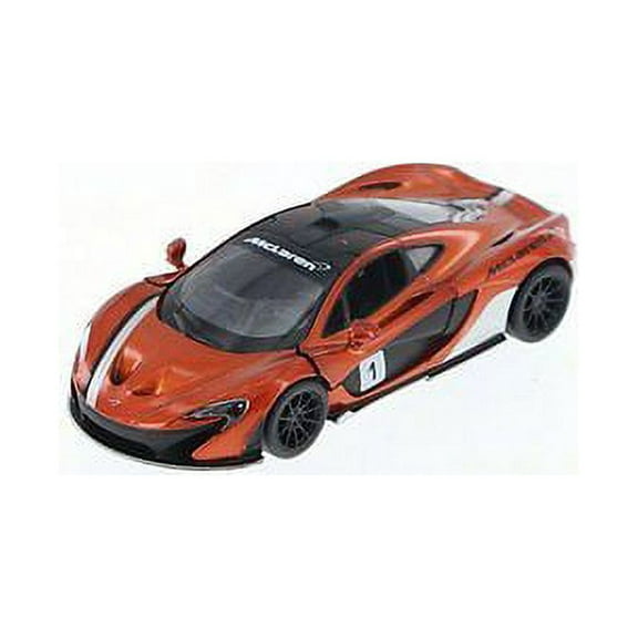 Kinsmart 5" McLaren P1 Stripes Exclusive Edition Diecast Model Car 1:36 Orange