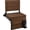 Brown, variant on Stadium Seats for Bleachers with Back Support, Portable Bleacher Seats with Thick Padded Cushion and Shoulder Strap, Wide Stadium Seat Chair Includes Hooks, Cup Holder and Side Pocket