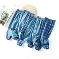thumbnail image 3 of WOLLED Kids Toddler Girls Boys Denim Pants Toddler Tencel Jogging Sweat Pants Boys Summer Elastic Waist Trousers for 2-9 Years, 3 of 9