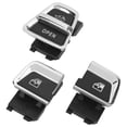 thumbnail image 3 of 86257300, Left Right Roof Sturdy 3PCS ABS Plastic Power Window Switch Durable With Bracket For Car, 3 of 8