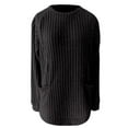thumbnail image 5 of Wdgfv Wool Women's Pullover Sweater Women's Knitted Pullover Sweater Long Sleeve Top With Ribbed Design And Pocket For Year Round Wear And Various, 5 of 5