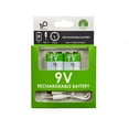 thumbnail image 5 of MDHAND 9V Battery, 650mAh Lithium Li-ion Rechargeable Long-lasting Power Batteries with USB Type C Port Cable for Household and Office Devices - 2 pack, 5 of 8