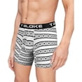 thumbnail image 2 of T Bloke Mens Briefs, Size XS White/Black Printed 3 Pack with Organic Fabric, 2 of 5