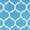 Light Blue, variant on decorUhome Fitted Vinyl Tablecloth Round 36"-44" Diameter, Waterproof Wipeable PVC Table Cover, Moroccan, Light Blue, For Indoor or Outdoor
