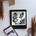 thumbnail image 4 of 1pc Ornate Pattern Metal Journal Stencil Metal Painting Template Stainless Steel Multifunctional Planner Metal, 4 of 7