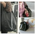 thumbnail image 3 of KlaOYer Oversized Leather Tote Bag Large Capacity Work Hobo Pu Leather Bucket Purse And Handbag Big Soft Travel Shopping Bag (Brown), 3 of 6