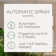 Air Wick Automatic Air Freshener Spray Kit (Gadget + 1 Refill), Summer Delights, Essential Oil
