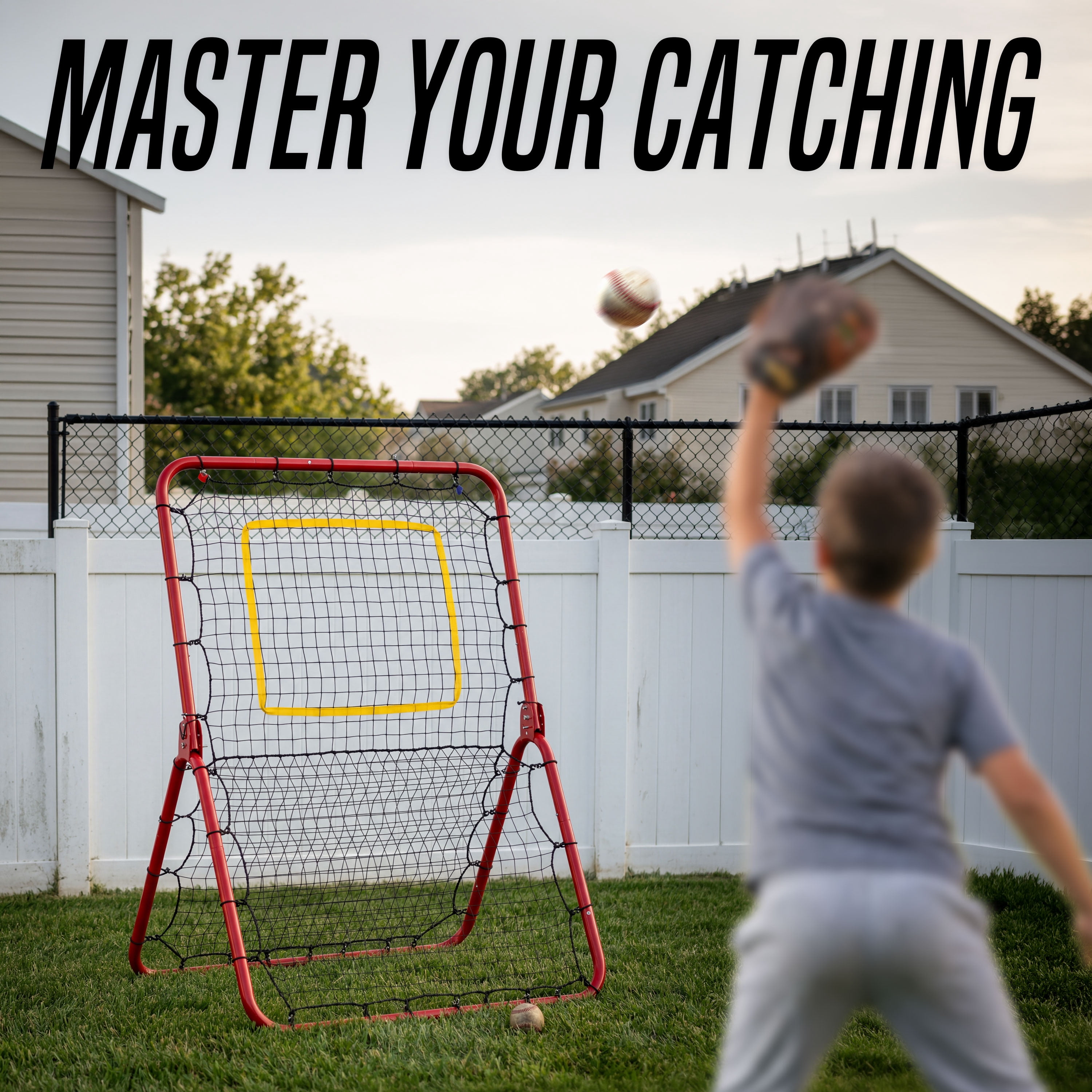 Net Playz Baseball Pitchback Rebounder Net with Adjustable Angles for Practice