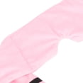 thumbnail image 3 of YAHHU Pink Weighted Eye Mask for Better Sleep, 18.0x15.0 cm / 7.09x5.91 inches, Soft Comfort Gravity Mask for Night, Travel and Meditation, Adjustable Band, Stress Relief Gift, 3 of 9