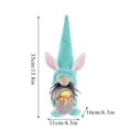 thumbnail image 2 of Table Tomte Easter Swedish Witch Decoration & Hangs Vintage Ornament Set Vintage Christmas Ornament Strength Ornament Special Christmas Ornament Sparkly Ornament, 2 of 3