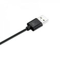thumbnail image 5 of Newway Garmin Approach S20/G10 Forerunner 235/35/64/230/630/645/645 Music/735XT/Vivomove HR Smart Watch Replacement Charger Charging Clip Sync Data Cable, Black, 5 of 6