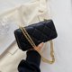thumbnail image 1 of Bolso cruzado con cadena para mujer, Bolso cuadrado clásico informal, Bolso ligero para citas diarias, 1 of 8