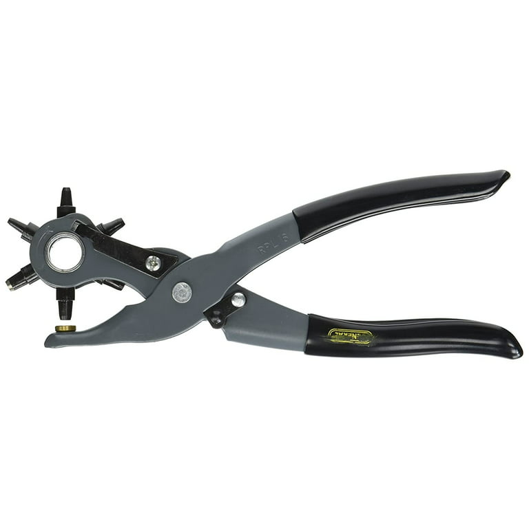 Western Sporting Falconry -: Rotary Leather Hole Punch - Star Punch with  Six Sizes - Economy Model