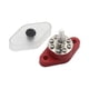 thumbnail image 3 of Bloque de distribución de energía con barra colectora de espárragos terminales profesionales para accesorios SUV 180A rojo, 3 of 9