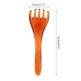 thumbnail image 2 of Unique Bargains 1 Pc Five-claw Shape Head Massager for Travel Dark Brown Resin, 2 of 5