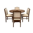 thumbnail image 4 of Comedor Roma 4 Sillas, Lino Beige, Salvanto, 110x110 cm, 4 of 8