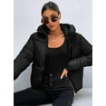 thumbnail image 3 of Weardear Women's 2 Piece Long Sleeve Scoop Neck Tops Slim Fit Tight Tee Warm T Shirt, 3 of 5
