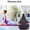 Brown, variant on Wovilon Humidifiers For Bedroom Humidifiers For Large Room Humidifiers For Baby, Aroma Essential Oil Diffuser Led Aroma Aromatherapy Humidifier