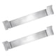 thumbnail image 1 of Pack de 2 soportes para espátulas de plancha, diseño de acero inoxidable, estante para utensilios de barbacoa, accesorios para planchas de superficie plana y otras planchas de parrilla, 1 of 8