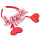 thumbnail image 4 of KAKOWELY Diadema decorativa de corazones para San Valentín Diadema de San Valentín Diadema de corazón Diadema de Cupido Diadema de San Valentín, 4 of 4