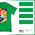 thumbnail image 4 of Tee Hunt Dean Russo Colorful Marilyn T-Shirt Neon Hot Symbol Starlet Men's Tee, Green, 3X-Large, 4 of 5