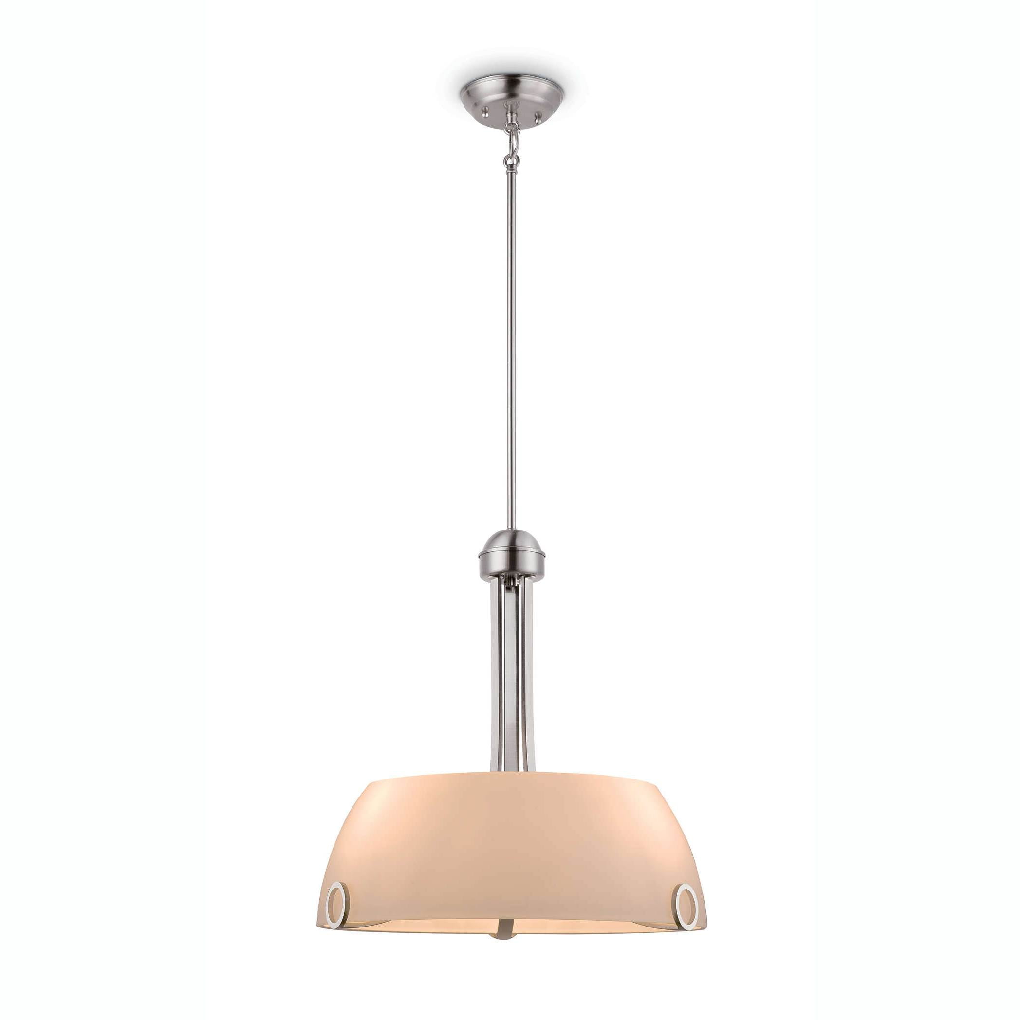 Philips Maurice Hanging Ceiling Suspension 3 Light Glass Pendant