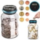 thumbnail image 4 of Naiovety Caja de ahorro de dinero de conteo de monedas digital grande Jar Bank Pantalla LCD Monedas Ahorro de regalo para (Euro) Almacenamiento y organización del hogar No.2 Naiovety HA025507-02, 4 of 5