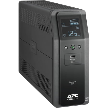 UPC: 0731304335344 | APC UPS Battery Backup Surge Protector  1350VA  810W Uninterruptible Power Supply  Back-UPS Pro (BN1350M2) – Black