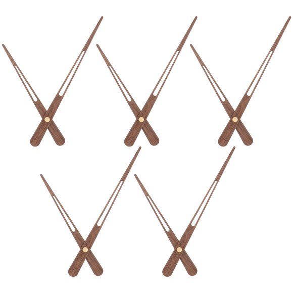 piezas de repuesto para agujas de reloj de madera (color madera)