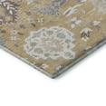 thumbnail image 3 of Addison Rugs Mayfield Premium Machine Washable Traditional Damask Gold Rectangle Rug, 5' x 7'6", 3 of 6