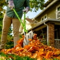 thumbnail image 3 of Earthwise 50002 Gator Grabber Telescoping Leaf Clean-Up Tool, Green/Black, 3 of 5